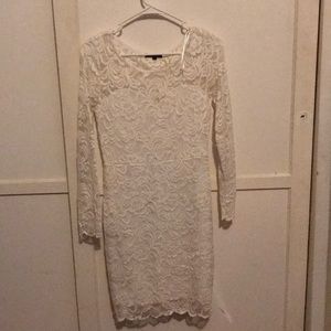 White homecoming dress